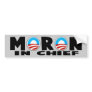 Anti Obama Obama's a moron Bumper Stickers