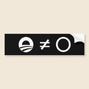 Anti-Obama Objectivist bumper sticker