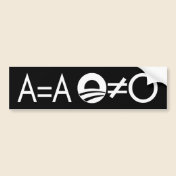Anti-Obama Objectivist bumper sticker