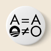 Anti-Obama Objectivist button