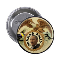 Anti-Obama Oil Spill button buttons