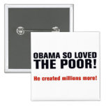 Anti Obama Pinback Buttons