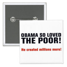 Anti Obama Pinback Buttons