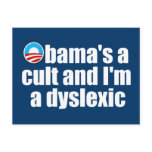 Anti Obama Postcard