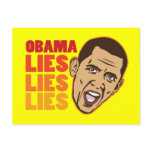 Anti Obama postcards