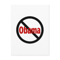 Anti Obama postcards by TeeZazzle Anti Obama postcards