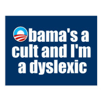 Anti Obama postcards