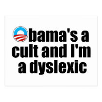 Anti Obama postcards