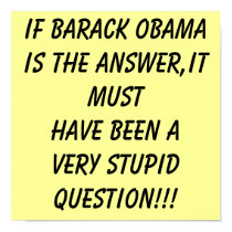 ANTI OBAMA POSTER posters by FISTSOFSTONE ANTI OBAMA POSTER posters