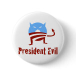 Anti-Obama President Evil Pins
