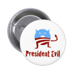 Anti-Obama President Evil Pins