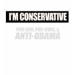 Anti-Obama - PRO-GOD PRO-GUNS ANTI-OBAMA T-shirt
