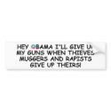 Anti Obama pro guns no more Obama bumper stickers by NOBAMAMAN Anti Obama pro guns no more Obama bumper stickers