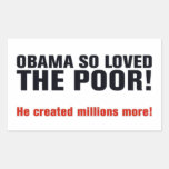 Anti Obama Rectangular Sticker