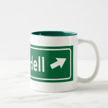Anti-Obama: Road To Hell Paved With Stimulus Coffee Mug