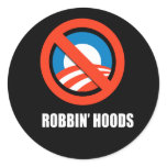 ANTI-OBAMA- Robbin' Hoods stickers