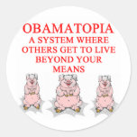 anti obama shirt sticker