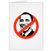 ANTI OBAMA SLOGAN cards by Politicaltshirts ANTI OBAMA SLOGAN cards