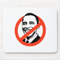 ANTI OBAMA SLOGAN mousepads by Politicaltshirts ANTI OBAMA SLOGAN mousepads