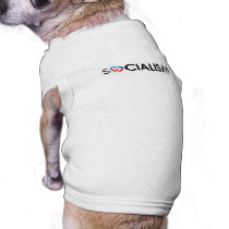 ANTI-OBAMA - SOCIALISM BLACK- Faded.png pet clothing