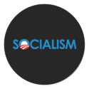 Anti-Obama - Socialism stickers
