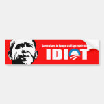 Anti-Obama - Somewhere in Kenya a village is missi Bumper Stickers