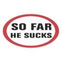 Anti Obama Sticker sticker