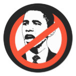 ANTI-OBAMA Sticker
