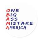 Anti Obama Sticker by antiobamastuff Anti Obama Sticker