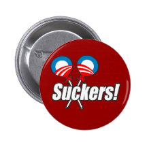 Anti-Obama - Suckers Button