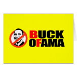 Anti-Obama T-shirt - Buck Ofama Greeting Cards