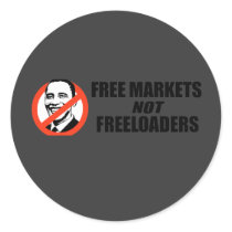 Anti-Obama T-shirt - Free Markets stickers by antiobama Anti-Obama T-shirt - Free Markets stickers