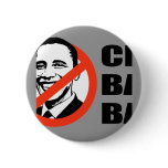Anti-Obama T-shirt - No clue. No Balls. Nobama Pins