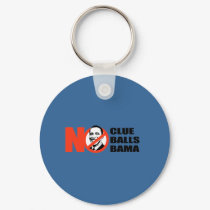 Anti-Obama T-shirt - No clue. No Balls. Nobama keychains