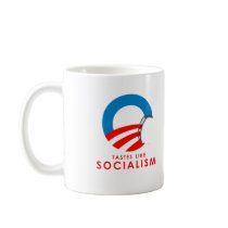 Anti-Obama - Tastes like Socialism T-SHIRT Coffee Mugs