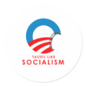 Anti-Obama - Tastes like Socialism T-SHIRT stickers by antiobama Anti-Obama - Tastes like Socialism T-SHIRT stickers