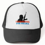 ANTI-OBAMA / TERRORISTS FOR OBAMA TRUCKER HATS