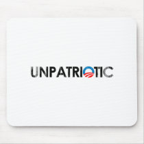 ANTI-OBAMA - UNPATRIOTIC BLACK- Faded.png mousepads