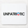 Anti-Obama - Unpatriotic black Mouse Pads