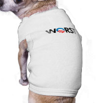 ANTI-OBAMA - WORST BLACK- Faded.png pet clothing