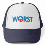 Anti-Obama - Worst Trucker Hat