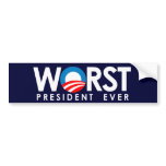 Anti-Obama - Worst President Ever white