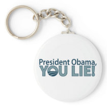 Anti-Obama You Lie! Keychains