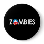Anti-Obama - Zombies white