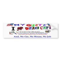 Anti Obamacare Sticker Bumper Sticker