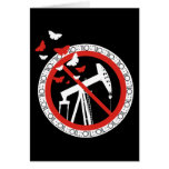 Anti Oil Exploitation Greeting Cards