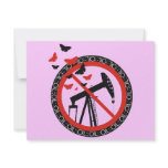 Anti Oil Exploitation Personalized Invitations