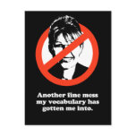 Anti-Palin -   Another fine mess my vocab has gott Postcard