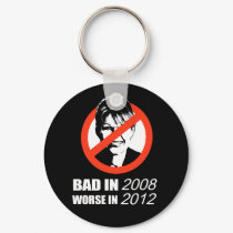 ANTI-PALIN - ANTI-PALIN - BUMPERTEMPLATE - 2 all o keychains by Politicaltshirts ANTI-PALIN - ANTI-PALIN - BUMPERTEMPLATE - 2 all o keychains