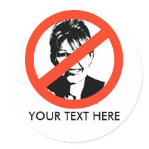 ANTI-PALIN: ANTI-Sarah Palin Sticker
